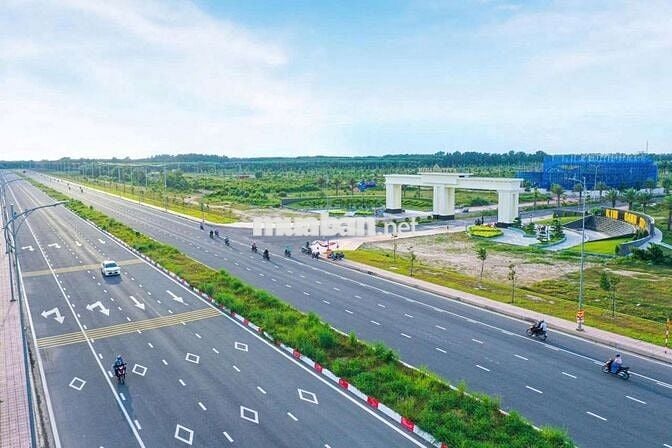 Đất nền nằm trên tuyến đường kết nối HCM và sân bay Long Thành