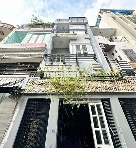 GIÁP QUẬN 10, 4mx18m, 5PN, 5WC, 4 TẦNG MỚI ĐẸP, CHỈ 9TỶ, HẺM XE HƠI 5M