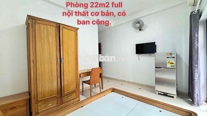 Phòng full nội thất cơ bản Đặng Văn Ngữ, Phú Nhuận
