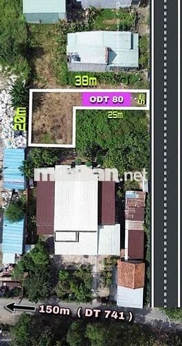 ✨Đất Hoà Lợi sắp lên nhựa 394,4 m2 có 80 thổ cư thích hợp xây trọ KCN