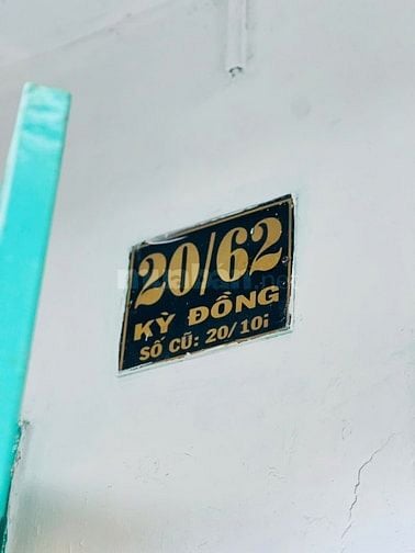 Bán nhà hiếm có Kỳ Đồng- Bà Huyện Thanh Quan, Q3, 35m2, 2 tầng, 4,6tỷ