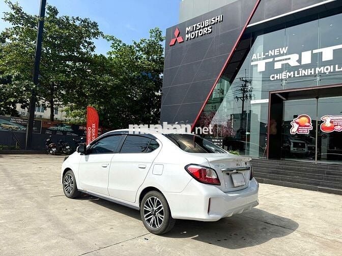 Mitsubishi Attrage Pre 2023 Trắng - Odo 21.100km