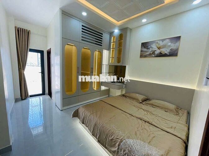 🔥 BÁN NHÀ HẺM SỔ RIÊNG ,Đường PHÚ THUẬN,QUẬN 7,DT: 3.8 x 22m,giá:5,76