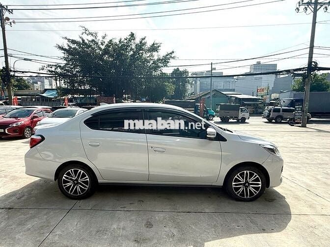 Mitsubishi Attrage Pre 2023 Trắng - Odo 21.100km