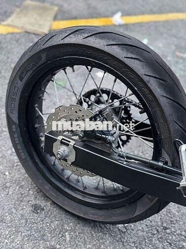 Yamaha WR155 xuống bánh motard đi phố