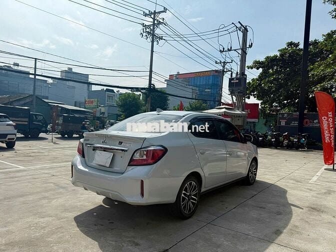 Mitsubishi Attrage Pre 2023 Trắng - Odo 21.100km