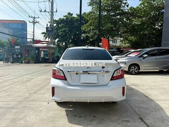 Mitsubishi Attrage Pre 2023 Trắng - Odo 21.100km