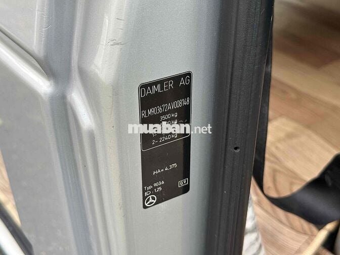 Em bán Merc Sprinter 311 sx 2010 du lịch nòi