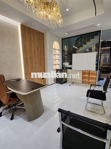 NHÀ SIÊU ĐẸP NƠ TRANG LONG, 4X15, 4PN, 5WC, THÍCH HỢP CTY, VP, Ở GĐ...