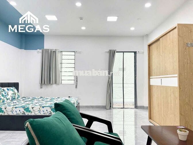 🏠Căn Hộ Cao Cấp 40m2 _ Full Nội Thất - Máy Giặt Riêng Mặt Tiền LVQ📍