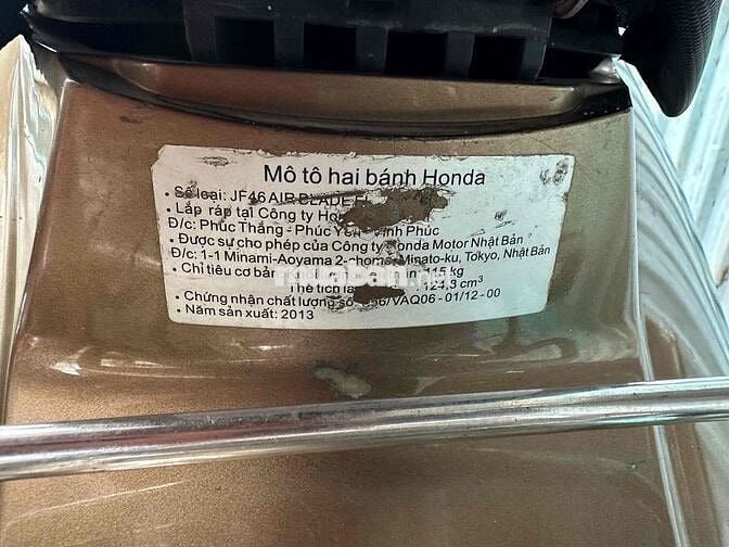 bán xe ab 125 fi đk 2013