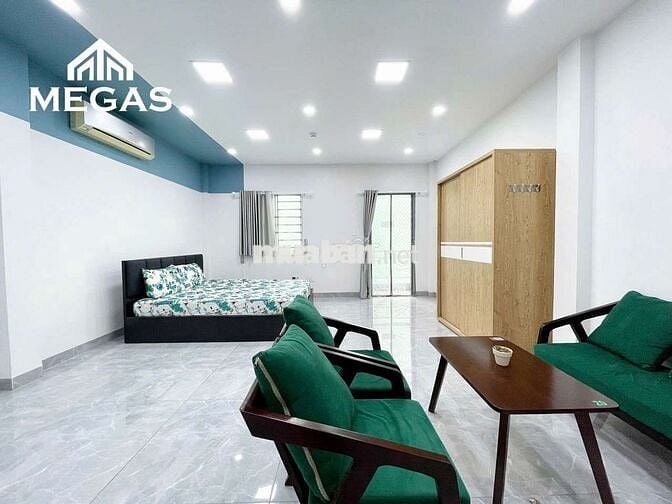 🏠Căn Hộ Cao Cấp 40m2 _ Full Nội Thất - Máy Giặt Riêng Mặt Tiền LVQ📍