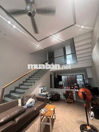 Cho thuê nhà mặt tiền đường khu bờ sông HBC- 5x18m -nhà mới - nội thất