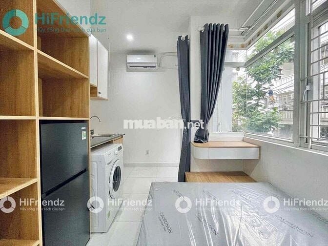 🔥GẦN CẦU CÔNG LÝ STUDIO 30M2 1PN-BANCOL-CỬA SỔ-MÁY GIẶT RIÊNG