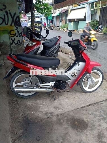 Xe máy Honda Wave  HQ màu Đỏ, Bạc, số sàn