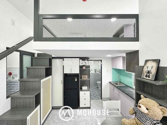 Cho Thuê Căn Gác Ban Công Mới Ngay ETown Cộng Hoà Tân Bình Giá Rẻ
