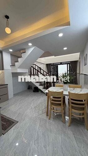 Nhà Mới, Đẹp, 4 Tầng, Đ.Lê Văn Quới, Hẻm ô tô, sổ hồng riêng, ở ngay