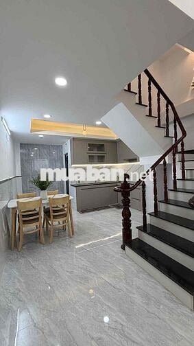 Nhà Mới, Đẹp, 4 Tầng, Đ.Lê Văn Quới, Hẻm ô tô, sổ hồng riêng, ở ngay