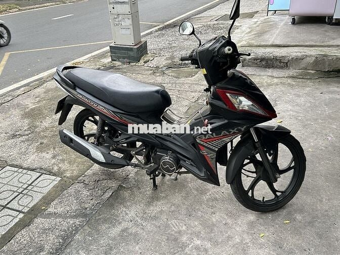 Xe máy SYM Galaxy 50 màu đen đỏ
