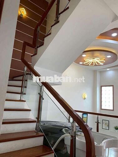 532 AN DƯƠNG VƯƠNG -ÔTÔ VÔ NHÀ-5TẦNG(4×14)-NỘI THẤT GỖ HƯƠNG