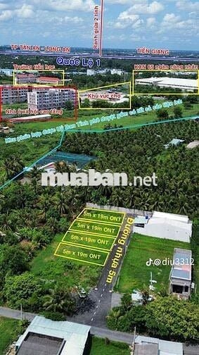 Chính chủ cần bán đất Full thổ cư sau KCN Tân Hương 10x20M