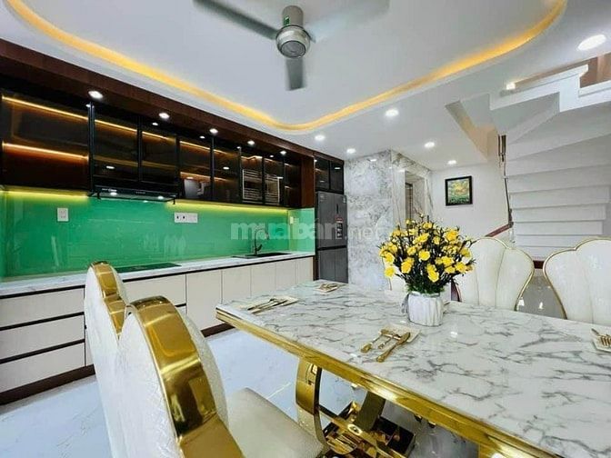 BÁN NHÀ PHỐ VĨNH HƯNG – SÁT TRƯỜNG HỌC – Ô TÔ TRÁNH – THANG MÁY – KD