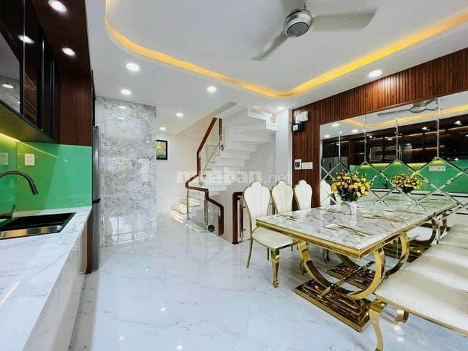 BÁN NHÀ PHỐ VĨNH HƯNG – SÁT TRƯỜNG HỌC – Ô TÔ TRÁNH – THANG MÁY – KD