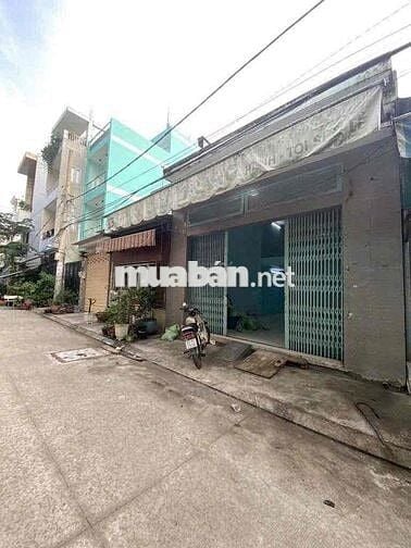 Nhà(5,7x16,5m) Bờ Bao 1 Gác Lửng 2VS hẻm xe hơi giá 9trieu