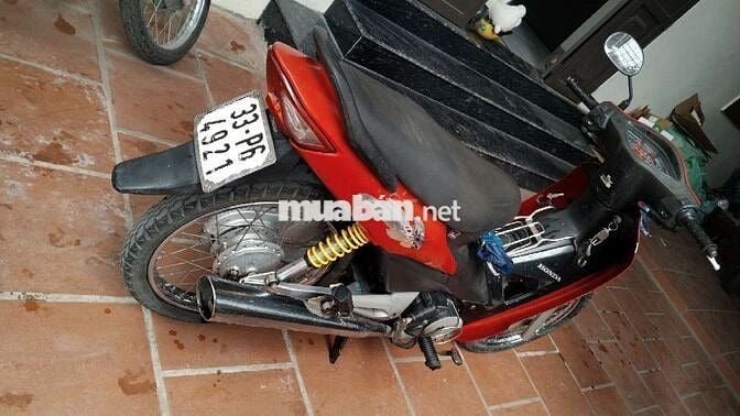 Xe số Honda Wave 100 màu đỏ đã qua sử dụng