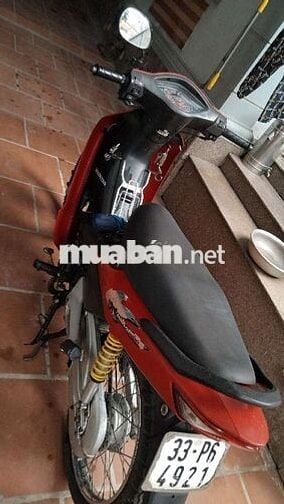Xe số Honda Wave 100 màu đỏ đã qua sử dụng