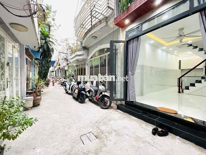 NHÀ BÁN ĐƯỜNG 59 GẦN CHỢ THẠCH ĐÀ, HẺM TRƯỚC NHÀ 4M, NHÀ MỚI Ở NGAY