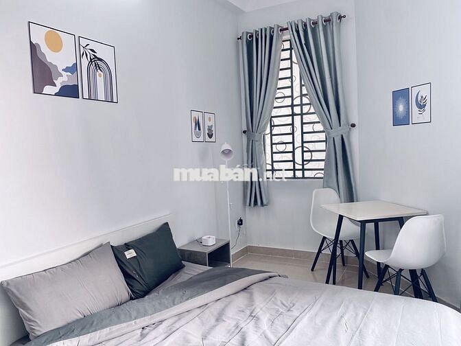 CHDV BANCOL LỚN CHILL, GÒ VẤP 40m2 - WC RIÊNG, FULL NỘI THẤT - FREE DV