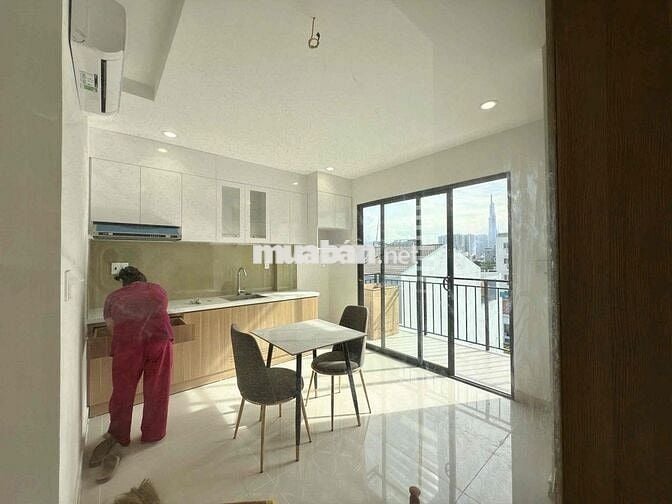 CHO THUÊ CĂN HỘ 1 PHÒNG NGỦ NGAY ĐIỆN BIÊN PHỦ MỚI FULL NỘI THẤT