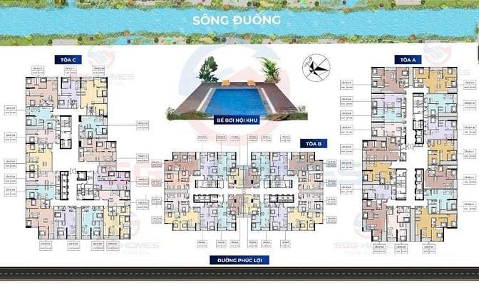 Chiết khấu 13% trực tiếp từ CĐT, căn hộ 68m2 chỉ 4.18 tỷ tại RUBY PARK