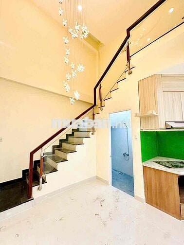 Giáp Phú Nhuận, Nhà ~50m2, 5 tầng 5PN, hẻm 6m, Nguyễn Văn Đậu, ở ngay