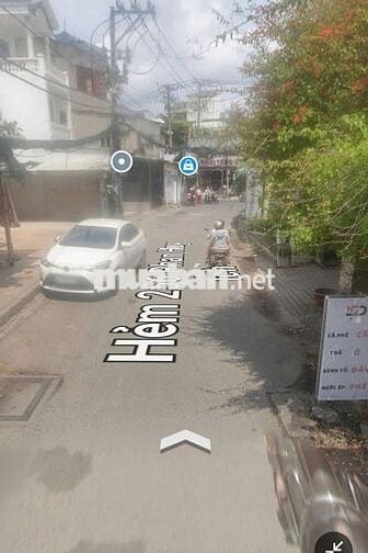 Nhà 3 lầu MT HẺM 256 PHAN HUY ÍCH 6X35M giảm còn 21ty900tr Tl