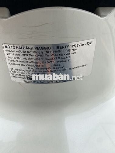 Bán libety abs đời 2016