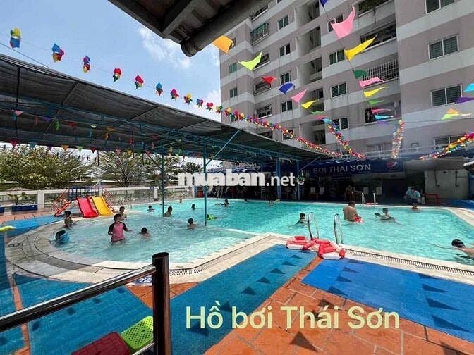 Bán chung cư Thái Sơn 82m2   3pn 2wc. Sân vườn 15m2. SHR. chỉ 2,7 tỷ