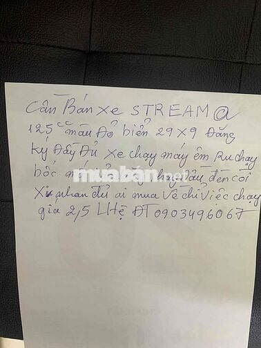 Xe Stream @ 125cc màu đỏ