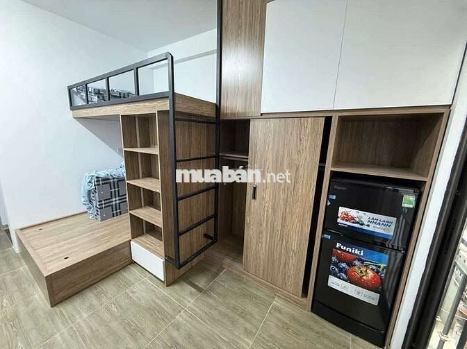 Đập hộp CCMN 25m2 gác xép full đồ. Thóang mát tại Trương Định