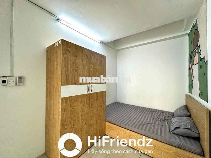 🏡CĂN HỘ 1PN BAN CÔNG FULL NỘI THẤT THANG MÁY NGAY SVĐ PHÚ THỌ