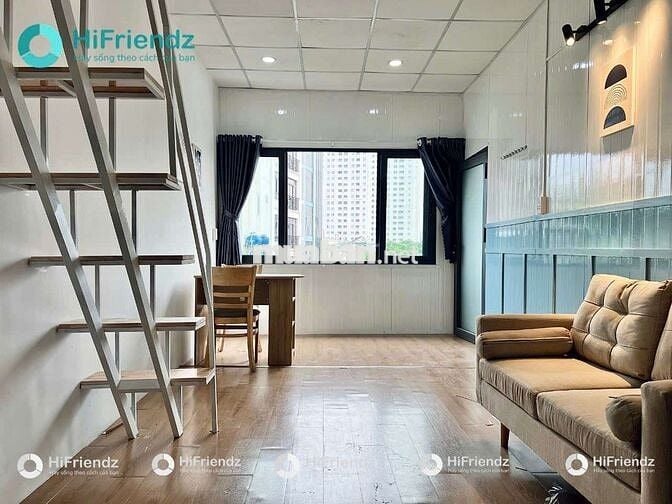 CHO THUÊ DUPLEX 45M2 FULL NỘI THẤT CỬA SỔ LỚN VÔ HẠN NGƯỜI XE