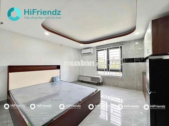 CHO THUÊ PHÒNG STUDIO FULL NỘI THẤT CỬA SỔ TRỜI GẦN EMART PHAN HUY ICH