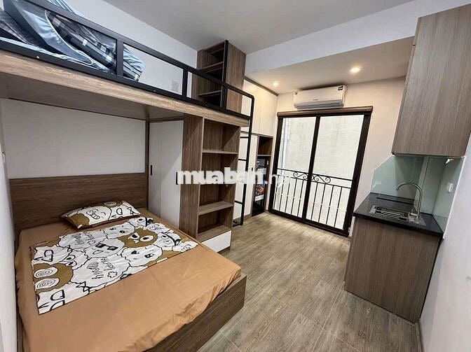 Đập hộp CCMN 25m2 gác xép full đồ. Thóang mát tại Trương Định