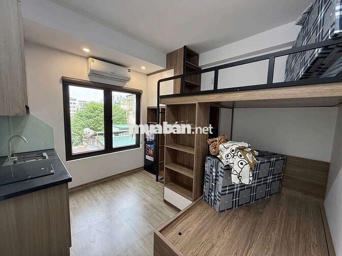 Đập hộp CCMN 25m2 gác xép full đồ. Thóang mát tại Trương Định