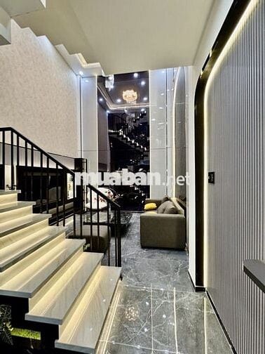 Nhà 4 Tầng HXH Lê Hoàng Phái, Ngay LotteMart, Gò Vấp, 6Tỷ950