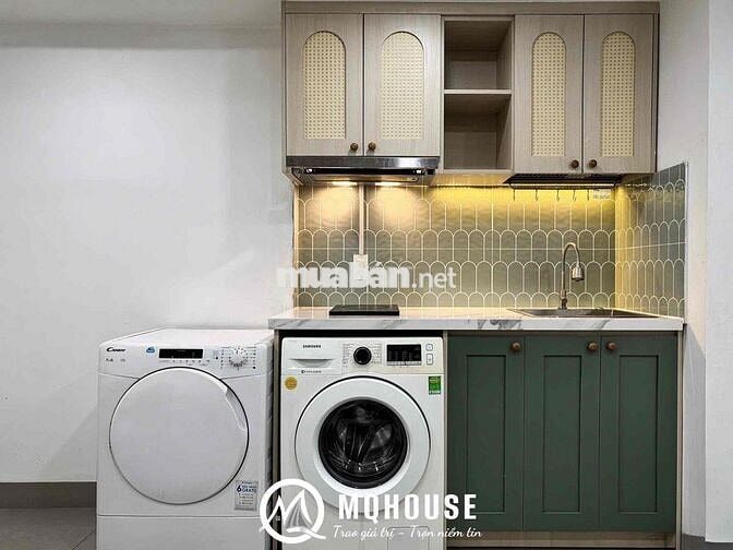 Căn hộ Studio tách bếp mới 100% máy giặc riêng sát CV Lê Thị Riêng