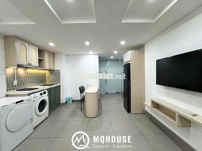 Căn hộ Studio tách bếp mới 100% máy giặc riêng sát CV Lê Thị Riêng
