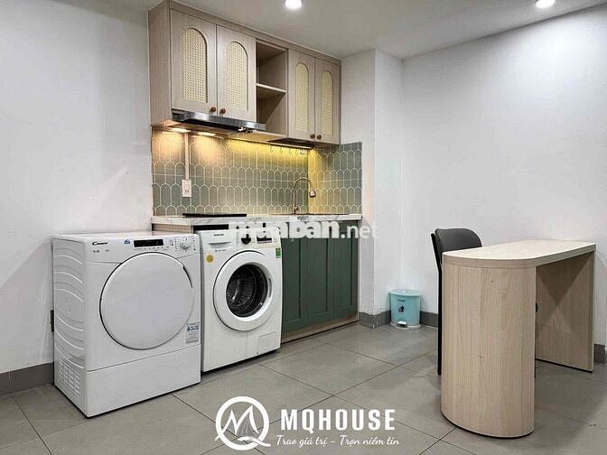 Căn hộ Studio tách bếp mới 100% máy giặc riêng sát CV Lê Thị Riêng