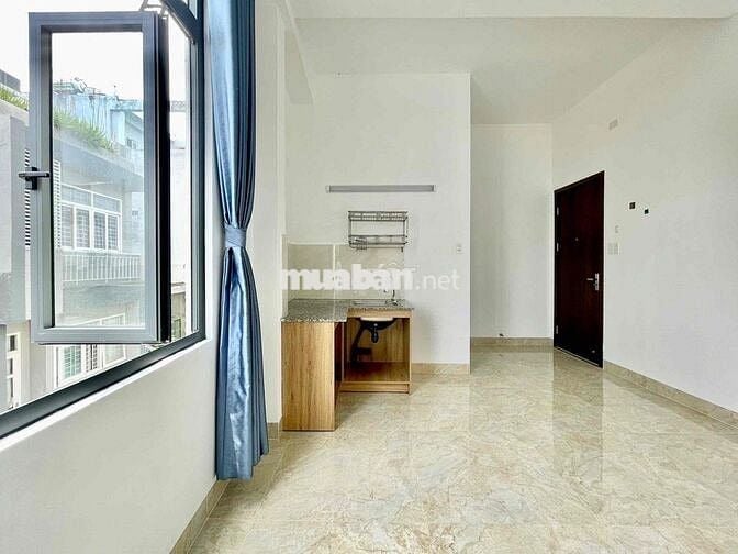 Căn hộ Studio cửa sổ trời siêu rẻ ngay chân cầu Bình Lợi